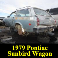 Junkyard 1979 Pontiac Sunbird Wagon