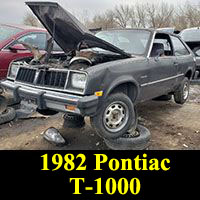 1982 Pontiac T1000