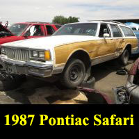 Junkyard 1987 Pontiac Safari wagon