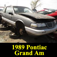 Junkyard 1989 Pontiac Grand Am