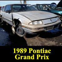 Junkyard 1989 Pontiac Grand Prix