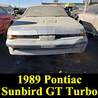 1989 Pontiac Sunbird GT Turbo