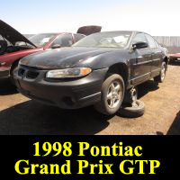 Junkyard 1998 Pontiac Grand Prix GTP