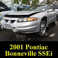 Junkyard 2001 Pontiac Bonnevile SSEi