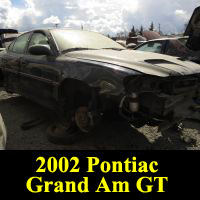 Junkyard 2002 Pontiac Grand Am GT