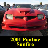 Junkyard 2001 Pontiac Sunfire