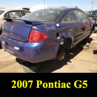 Junkyard 2007 Pontiac G5