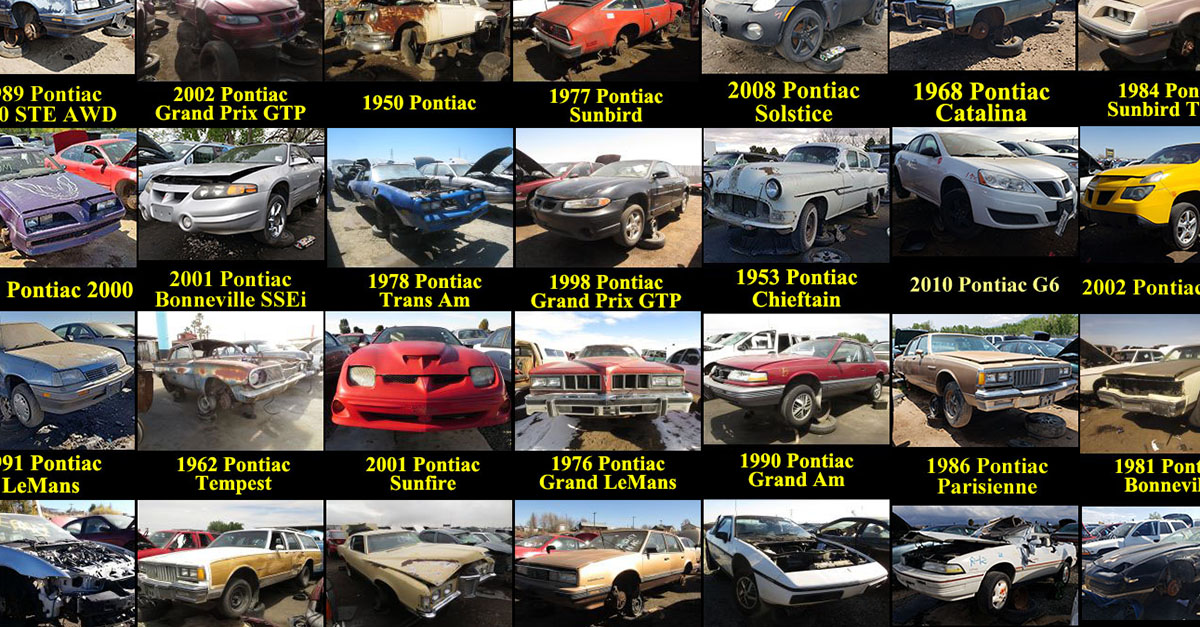 Murilee Martin's Junkyard Finds, Gems, and Treasures Pontiac