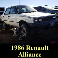 Junkyard 1986 Renault Alliance