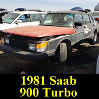 Junkyard 1981 Saab 900 Turbo