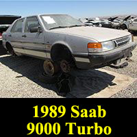 Junkyard 1989 Saab 9000 Turbo