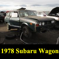 Junkyard 1978 Subaru GL wagon