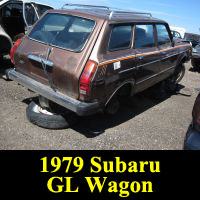 Junkyard 1979 Subaru GL Wagon