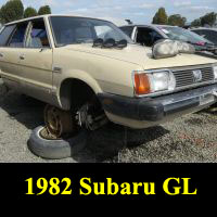 Junkyard 1982 Subaru GL Wagon