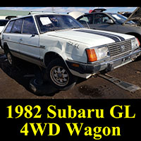Junkyard 1982 Subaru GL 4WD Wagon