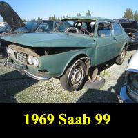Junkyard 1969 Saab 99