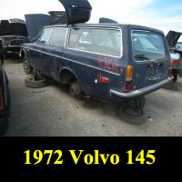 Junkyard 1972 Volvo 140 Station Wagon