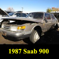 Junkyard 1987 Saab 900S