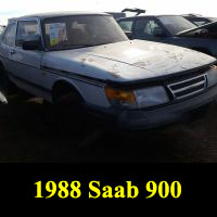 Junkyard 1988 Saab 900