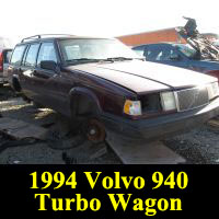 Junkyard 1994 Volvo 940 Turbo Wagon