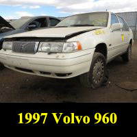 Junkyard 1997 Volvo 960 Sedan