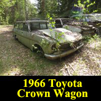 Junkyard 1966 Toyota Crown wagon