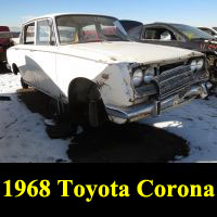 Junkyard 1968 Toyota Corona