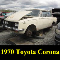 Junkyard 1970 Toyota Corona
