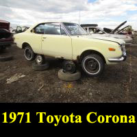 Junkyard 1971 Toyota Corona