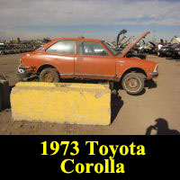 Junkyard 1973 Toyota Corolla Deluxe