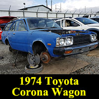Junkyard 1974 Toyota Corona Wagon