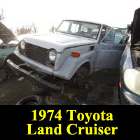 Junkyard 1974 Toyota Land Cruiser