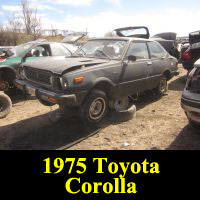 Junkyard 1975 Toyota Corolla