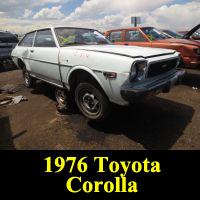 Junkyard 1976 Toyota Corolla