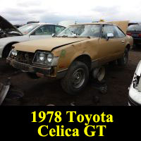 Junkyard 1978 Toyota Celica GT