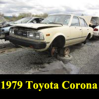 Junkyard 1979 Toyota Corona