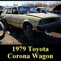 Junkyard 1979 Toyota Corona wagon