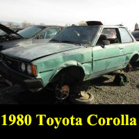 Junkyard 1980 Toyota Corolla