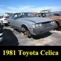 Junkyard 1981 Toyota Celica