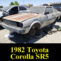 Junkyard 1982 Toyota Corolla SR5