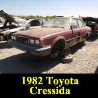 Junkyard 1982 Toyota Cressida