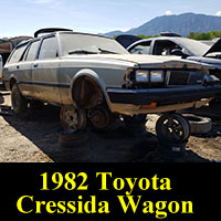Junkyard 1982 Toyota Cressida wagon