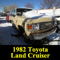 Junkyard 1982 Toyota Land Cruiser