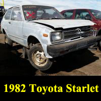 Junkyard 1982 Toyota Starlet