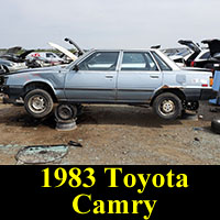 Junked 1983 Toyota Camry