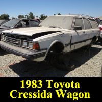 Junkyard 1983 Toyota Cressida wagon