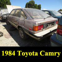 Junkyard 1984 Toyota Camry