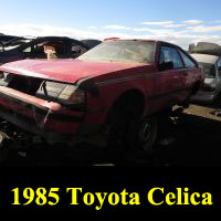 Junkyard 1985 Toyota Celica