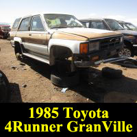 Junkyard 1985 Toyota 4Runner