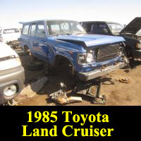 Junkyard 1985 Toyota Land Cruiser